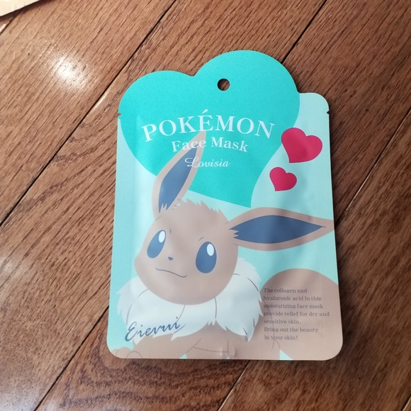 Eievui Pokemon Sheet Face Mask - Picture 2 of 8
